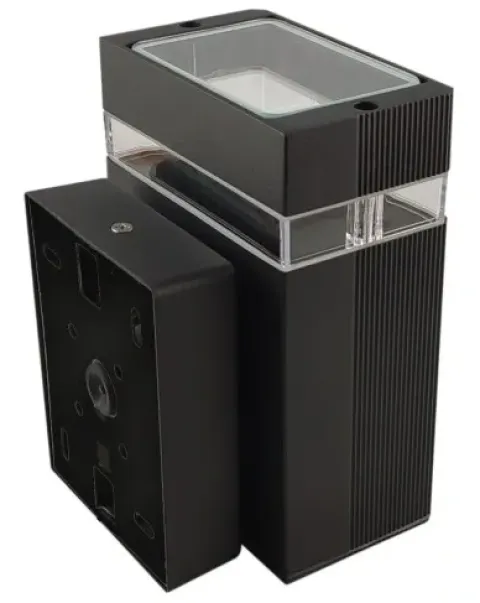Lampa elewacyjna LED GU10 kinkiet ogrodowy 1xGU10 aluminium IP54