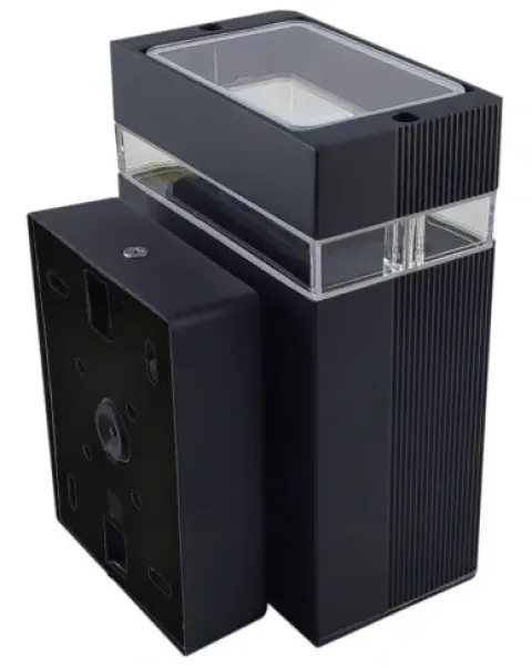 Lampa elewacyjna LED kinkiet ogrodowy Antracyt 1xGU10 aluminium IP54
