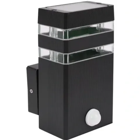 Lampa elewacyjna zewnętrzna kinkiet ogrodowy PIR