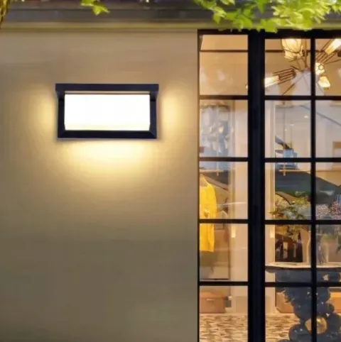 Lampa elewacyjna zewnętrzna kinkiet ogrodowy E27