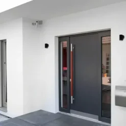 Lampa elewacyjna zewnętrzna kinkiet ogrod QR10b BK