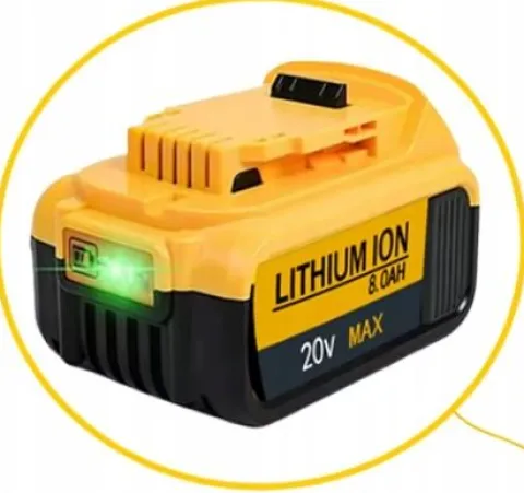Lampa halogen do DeWalt 18V 20V akumulator LED LATARKA MOCNA ! FOCUS