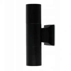 LAMPA KINKIET ZEWNĘTRZNY METAL ELEWACYJNY IP54 GU10 CZARNY