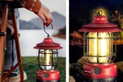 LAMPA LAMPKA LED TURYSTYCZNA KEMPINGOWA AKUMULATOROWA WISZĄCA ŁADOWANA USB