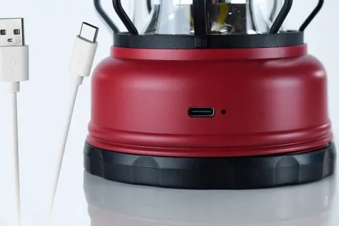 LAMPA LAMPKA LED TURYSTYCZNA KEMPINGOWA AKUMULATOROWA WISZĄCA ŁADOWANA USB