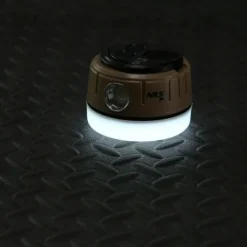 LAMPA LATARKA TURYSTYCZNA KEMPINGOWA POD NAMIOT USB LED 500+100 lm NILS CAM