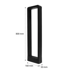Lampa LED Ogrodowa 80cm zewnętrzna słupek stojąca LED