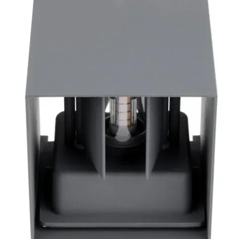 Lampa Ogrodowa Ścienna Kinkiet Elewacyjny Zewnętrzny GÓRA DÓŁ + LED G9 5W
