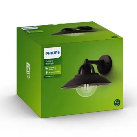 Lampa Ogrodowa LED Kinkiet Elewacyjny CORMORANT E27 IP44 Latarnia PHILIPS