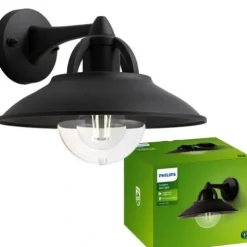 Lampa Ogrodowa LED Kinkiet Elewacyjny CORMORANT E27 IP44 Latarnia PHILIPS