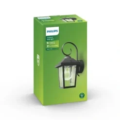 Lampa Ogrodowa LED Kinkiet Elewacyjny BUZZARD E27 IP44 Latarnia PHILIPS