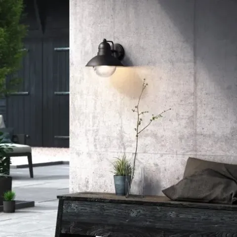 Lampa Ogrodowa LED Kinkiet Elewacyjny HOVERFLY E27 IP44 Latarnia PHILIPS