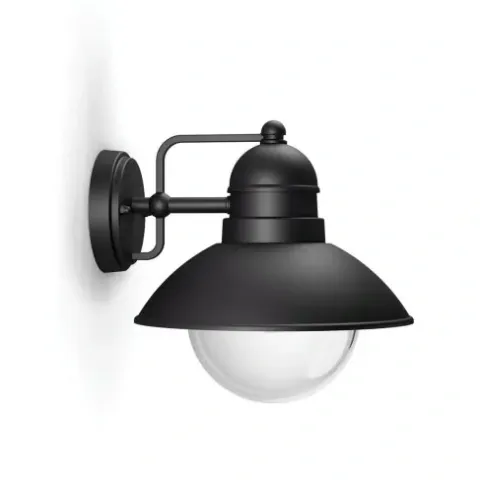 Lampa Ogrodowa LED Kinkiet Elewacyjny HOVERFLY E27 IP44 Latarnia PHILIPS