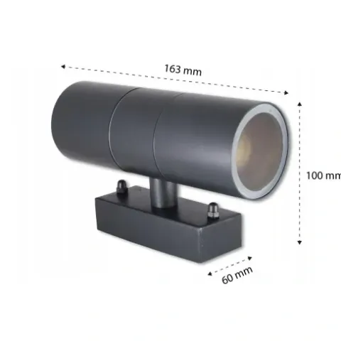 Lampa Oprawa elewacyjna Kinkiet ogrodowa GU10 LED