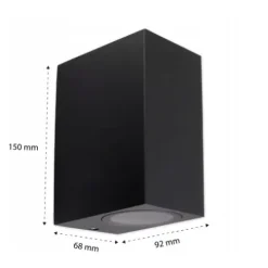Lampa Oprawa elewacyjna Kinkiet ogrodowa GU10 LED