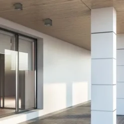 LAMPA Sufitowa ZEWNĘTRZNA Plafon LED Ogrodowa do Podbitki Wodoodporna IP44