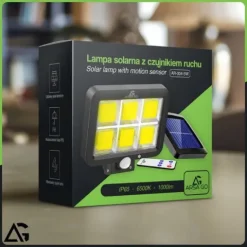 Lampa uliczna ARSA GO 250 W 1000 lm zasilanie bateryjne, solarne