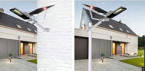 Lampa uliczna Interlook 800 W 80000 lm zasilanie solarne