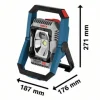 LAMPA WARSZTATOWA GLI 18V-2200 C PRO - B 601446501