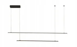 Lampa wisząca MONAKO DUO LED długa nad stół nowoczesna 210cm slim Wobako