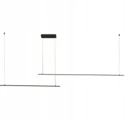 Lampa wisząca MONAKO DUO LED długa nad stół nowoczesna 210cm slim Wobako