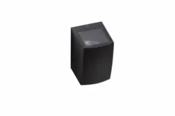 Lampa zewnętrzna kinkiet elewacyjny REZIA 1 czarna