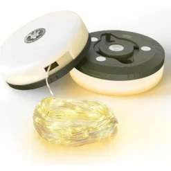 LAMPKA KEMPINGOWA DO NAMIOTU ZEWNĘTRZNEGO, BAJKOWA LAMPKA LED USB 1800MAH