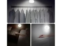 Lampka nocna czujnik zmierzchu ruchu magnetyczna bezprzewodowa led