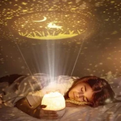 Lampka nocna gwiezdny projektor Galaxy