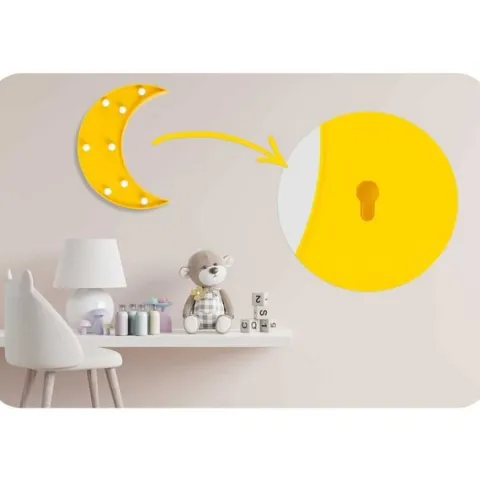 Lampka nocna księżyc Nukido 740920