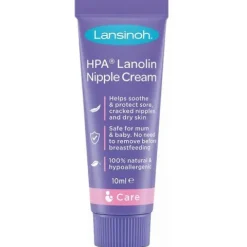 LANSINOH Naturalna lanolina maść, krem na brodawki sutki 10ml