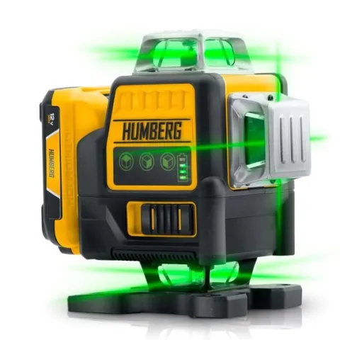 Laser krzyżowy w walizce + statyw Humberg HM-171