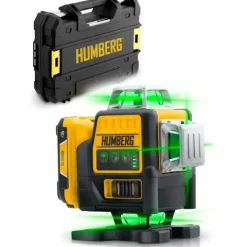 Laser krzyżowy w walizce + statyw Humberg HM-171