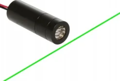 Laser Liniowy 10mW 520nm Regulacja Linia Zielony