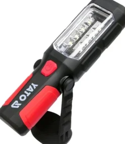 LATARKA WARSZTATOWA 2W1 LED MAGNET 3XAA - YT-08513