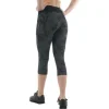 Legginsy 3/4 Asics FuzeX Knee Tight damskie getry sportowe termoaktywne XS