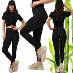 LEGGINSY LEGINSY DAMSKIE GETRY BAMBUSOWE DŁUGIE KRYJĄCE CZAR 50/52 5XL/6XL