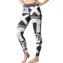 Legginsy Reebok Boldface damskie getry sportowe termoaktywne 2XS