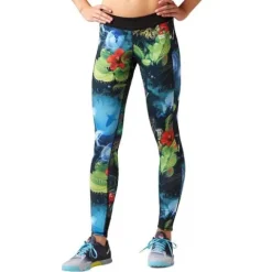 Legginsy Reebok CrossFit damskie dwustronne getry sportowe termoaktywne 2XS