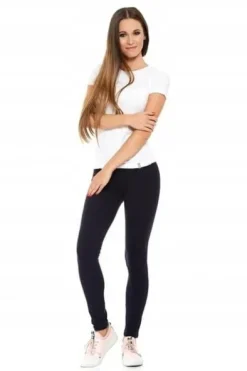 Legginsy z Wysokim Stanem Kryjące Damskie Moraj r. S/M
