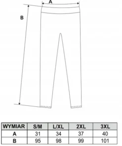 Legginsy z Wysokim Stanem Kryjące Damskie Moraj r. S/M