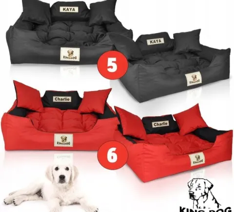 Legowisko Dla Psa Kojec Kingdog 115X95 Cm Personalizowane Wodoodporne