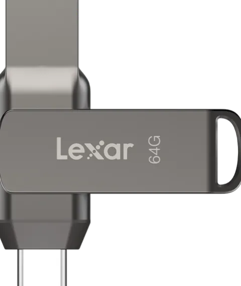 Lexar Pendrive 64 GB JumpDrive D400 , USB 3.1 Typ-C 130 MB/s