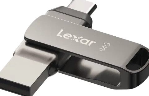 Lexar Pendrive 64 GB JumpDrive D400 , USB 3.1 Typ-C 130 MB/s