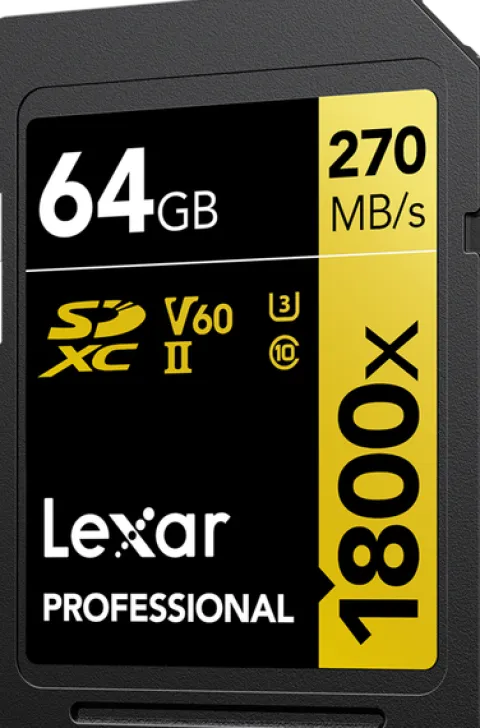 Lexar Pro Karta pamięci 64GB 280MB/s 1800X SDXC
