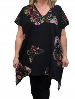 ŚLICZNA BLUZKA TUNIKA 52 54 5XL