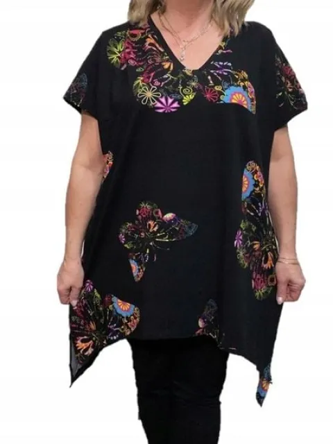 ŚLICZNA BLUZKA TUNIKA 52 54 5XL