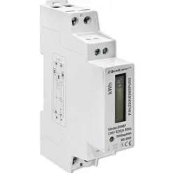 LICZNIK ENERGII QOLTEC LCD 32A JEDNOFAZOWY MONTAŻ DIN