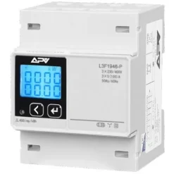 LICZNIK ENERGII TRÓJFAZOWY LCD MODBUS 100A RS485 IP54