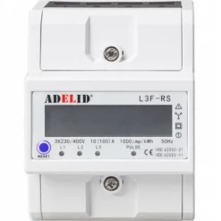 LICZNIK ENERGII TRÓJFAZOWY 3X230V 50/60HZ PODLICZNIK RESET
